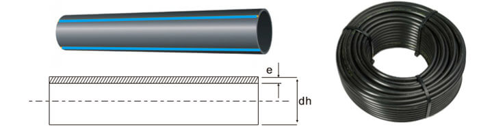 HDPE ventilation pipes